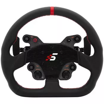 Simracing stūre Simagic GT1-SD Leather, noņemama, ādas pārklājums, standarta skrūvju raksts