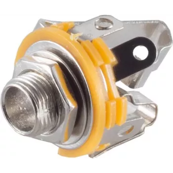 ShiverPeaks 50250 6.3 mm stereo atvērts ligzdas savienotājs, metāla korpuss