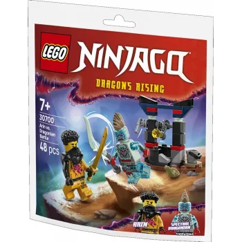 LEGO konstruktors 30700 Arina cīņa ar Pūķa cilvēku polietilēna maisiņš (mini komplekts)