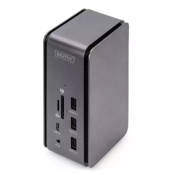USB4 dokstacija Digitus DA-70897 8K USB-C 100W Power Delivery