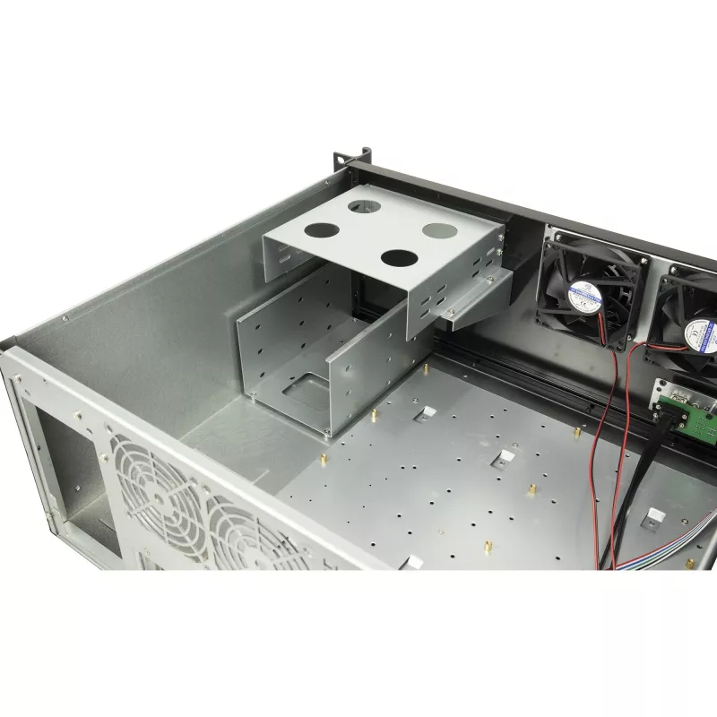 Rack Server korpuss Inter-Tech 4U-K-439L Melns