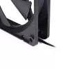 Ventilatora modulis Alphacool 24847 Melna Plastmasa 140x140x25mm