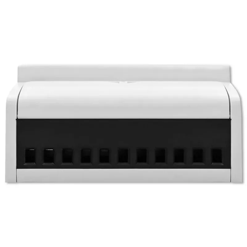Qoltec Trīsfāžu Divvirzienu Elektroniskais Skaitītājs | DIN sliedes enerģijas patēriņa mērītājs | 400V | 100A | LCD | 4P