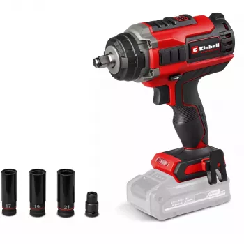 Triepējuzgriežņu atslēga Einhell 4510070, 2100 RPM, 400 N⋅m, 18V