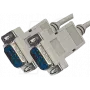 D-SUB kabelis ShiverPeaks 9-pin (D-sub) vīrietis-vīrietis, 5 m