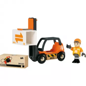 Rotaļu vilciena un sliežu komplekts Ravensburger BRIO 33573 — 4 daļas, daudzkrāsains, no 0.3 gadiem