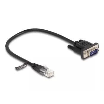 Tīkla kabelis DeLOCK 88008 Melns 0.3 m RJ-45