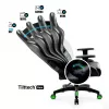 Diablo X-One 2.0 spēļu krēsls, melns/zaļš, parastais izmērs