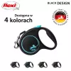 Flexi Automātiskā pavada Black Design S 5 m, Zila