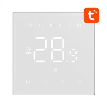 Avatto WT410-BH-3A-W viedais termostats gāzes katlam, programmējams, Wi-Fi