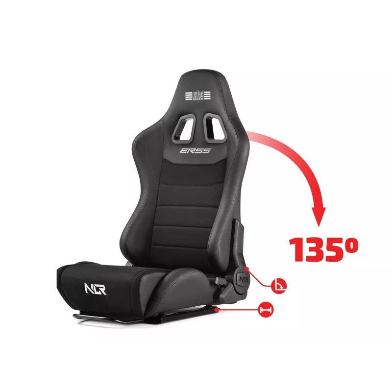 Next Level Racing ERS5 Elite Ādas un Zamšādas Sēdeklis