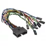 Supermicro CBL-0084L 16 kontaktu priekšējā vadības paneļa sadalošais kabelis, 15 cm