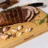 Griešanas dēlis Salter BW13307RD bambusa eko dizains, taisnstūra virtuves dēlis