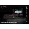 Mehāniskā spēļu tastatūra SAVIO BLACKOUT X2 BRŪNA 61 taustiņš 60% USB QWERTY RGB Outemu Brown