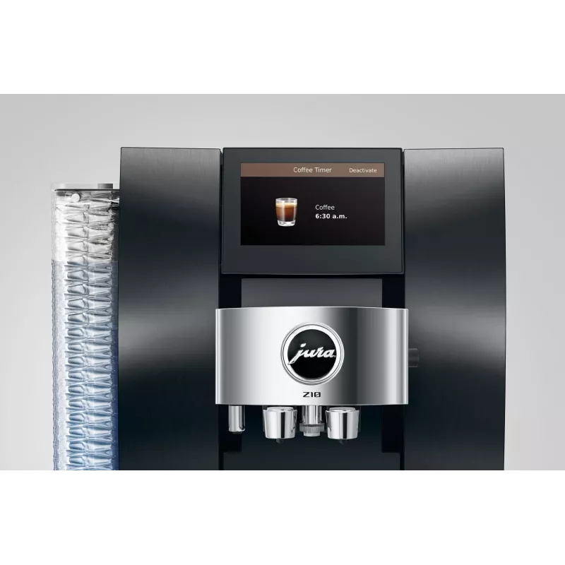 Espresso automāts JURA Z10 pilnībā automātisks 2,4 L alumīnijs melns, 1450 W, 15 bāri, 51 dzēriens