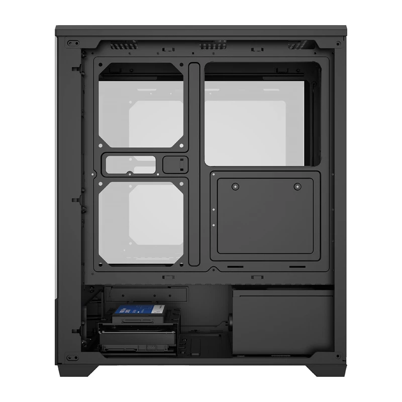Datora korpuss DarkFlash C365 (melns) mid-tower ATX/Micro-ATX/Mini-ITX