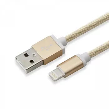 Sbox USB 2.0 8 Pin IPH7-G zelta kabelis 1.5m