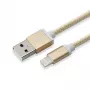 Sbox USB 2.0 8 Pin IPH7-G zelta kabelis 1.5m