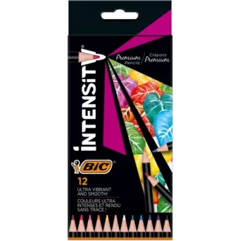 BIC Intensity krāsainie zīmuļi 12 krāsas 951844