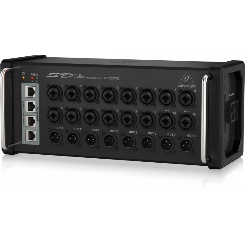 Stage Box Behringer SD16 Melnais Metāls