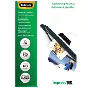 Laminēšanas kabatiņa GLOSSY/A5 100 100PCS 5351002 Fellowes