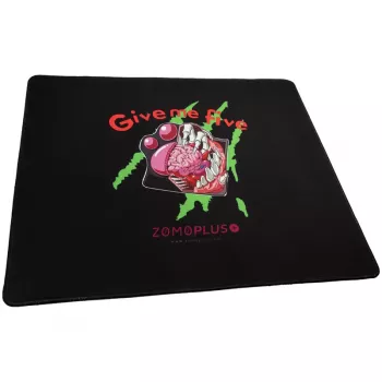 ZOMOPLUS Give Me Five Gaming pelēkdēlis 500×420 mm, melns