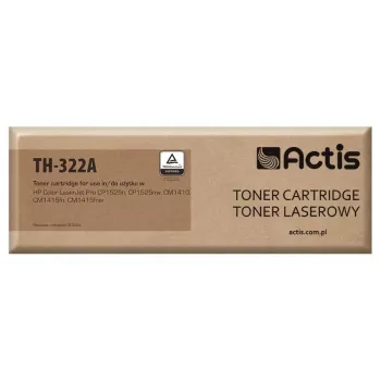 Tonera kasetne ACTIS TH-322A HP 128A CE322A, dzeltena, standarta, 1300 lpp