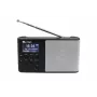 Eltra galda DAB+ radio sudraba krāsā (5907727028346)