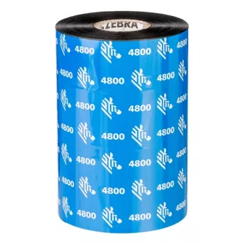 Zebra 4800 Performance Resi termālā lente 450 m Melna