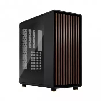 Fractal Design North Midi Tower Black - datora korpuss ar koka priekšpusi