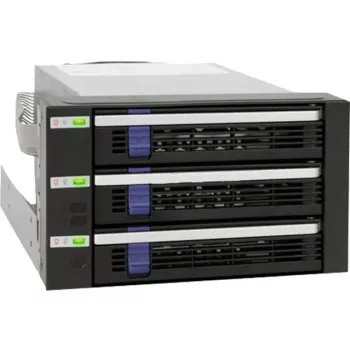 Paneļa ieliktnis 3-in-2 Icy Dock MB153SP-B Melns