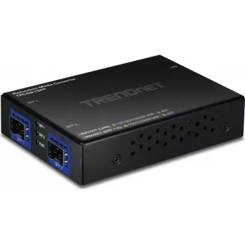 TRENDnet TO Dual SFP FIBER pārveidotājs - optiskās šķiedras (TFC-G21SFP)