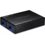 TRENDnet TO Dual SFP FIBER pārveidotājs - optiskās šķiedras (TFC-G21SFP)