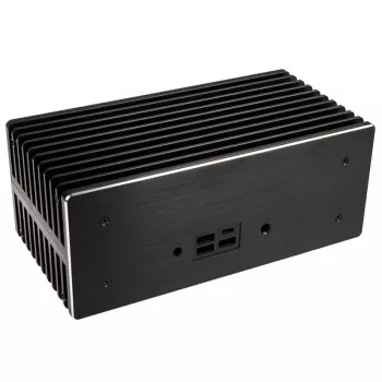 Akasa Turing ABX SFF alumīnija korpuss melns 2.5 collu HDD