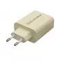 Lādētājs Tellur TLL151321 Type-C PD20W USB QC3.0, 20W PD un QC3.0 ātrā uzlāde