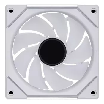 Lian Li UNI FAN SL-INF Wireless ARGB PWM — 120mm balts modulārs magnētisks ventilatoru komplekts