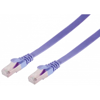 Tīkla kabelis ShiverPeaks BS75512-SLV Violet 2m Cat7 U/FTP STP