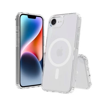 Screenor Bumper iPhone 16E MagSafe Caurspīdīgs