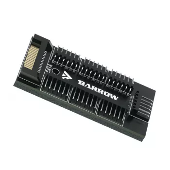 Barrow DK401-7 ventilatoru un RGB sadalītājs