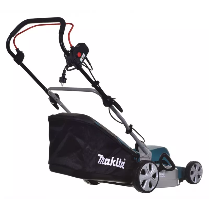 MAKITA elektriskais zāles pļāvējs 1600W 41cm tērauda korpuss ELM4121