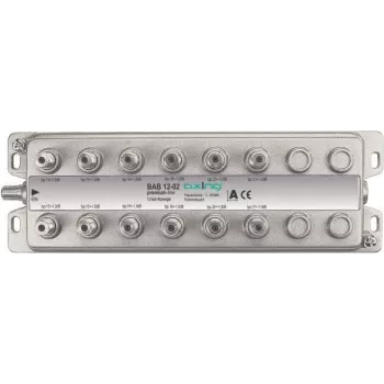 axing BAB 12-02 - Kabeļu sadalītājs - 5 - 1006 MHz - Nerūsējošais tērauds - A - F - 245 mm