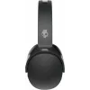 Austiņas virs auss Skullcandy Hesh Evo — vadu un Bluetooth 5.0, 36 h akumulators, USB-C, 3,5 mm, salokāmas, trokšņu slāpēšana, melnas