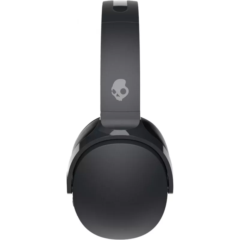 Austiņas virs auss Skullcandy Hesh Evo — vadu un Bluetooth 5.0, 36 h akumulators, USB-C, 3,5 mm, salokāmas, trokšņu slāpēšana, melnas