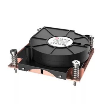 CPU dzesētājs Akasa AK-CC7406BP01 Intel LGA 1700, vara siltuma caurules
