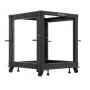 Atvērtais statīvs LANBERG Open Rack OR01-6112-B 12U 600x600 melns