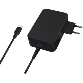 LC-Power LC-NB-GAN-90-C iekštelpu lādētājs klēpjdatoriem, melns, AC 220-240V