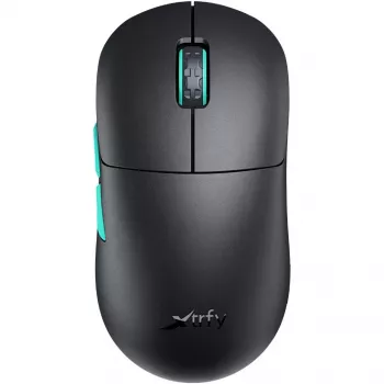 Xtrfy M8 Vadu/Bezvadu Spēļu Pele 400-26000 CPI Zems Priekšgals Īpaši Viegls (M8W-BLACK)