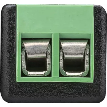 Wentronic 76741 2-pin RCA Melns - Zaļš Kabeļa Interfeisa Adapteris
