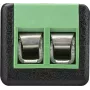 Wentronic 76741 2-pin RCA Melns - Zaļš Kabeļa Interfeisa Adapteris
