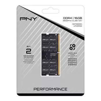 Pny MN16GSD43200-SI 16 GB DDR4 3200 MHz CL22 Atmiņas modulis